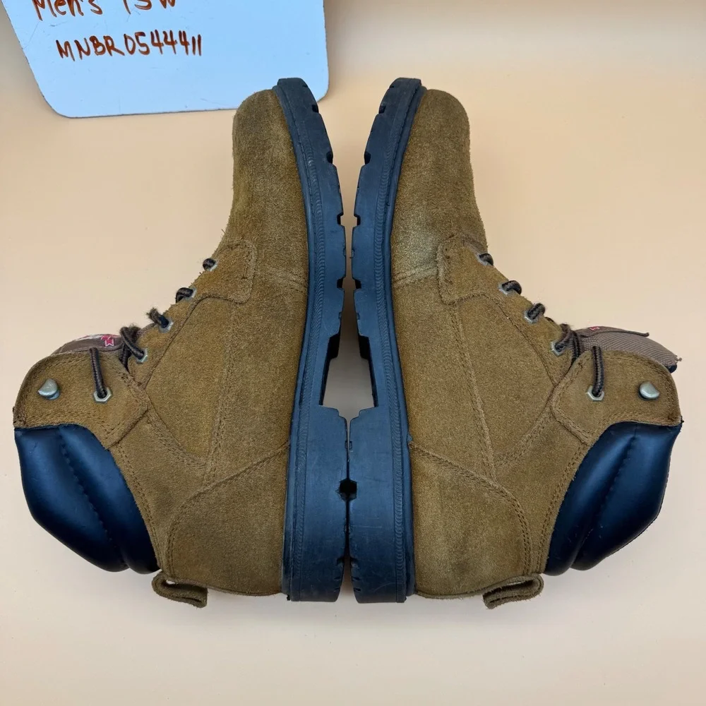 Brahma Boots Waterproof Suede Leather Lace‎ Up Work Boots Mens 13W oil resistant